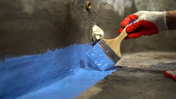 SJ Waterproofing Pros commercial waterproofing team near Arlington, VA